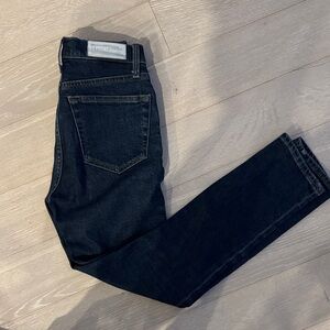 Re/Done Dark Denim Slim Jeans